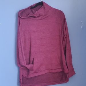 High-low hoodie
